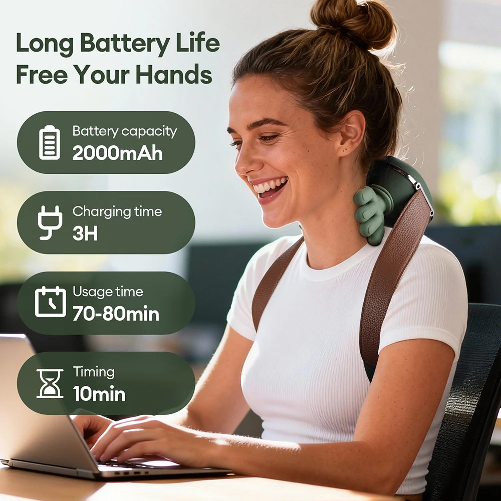 4D Bionic Finger Neck & Shoulder Massager