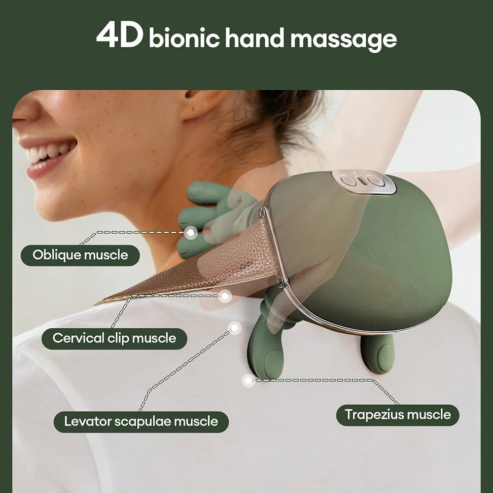 4D Bionic Finger Neck & Shoulder Massager